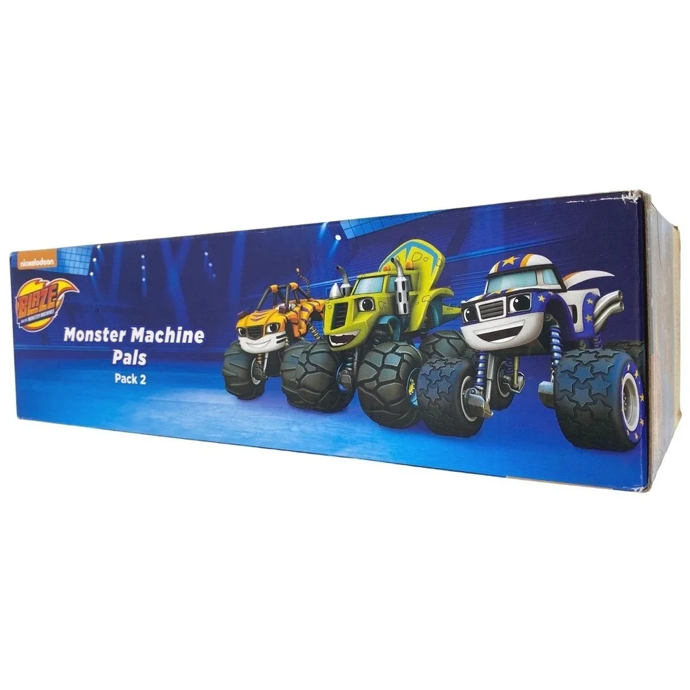 Nickelodeon Blaze and the Monster Machines Pals Die Cast 3 Vehicles Fisher Price